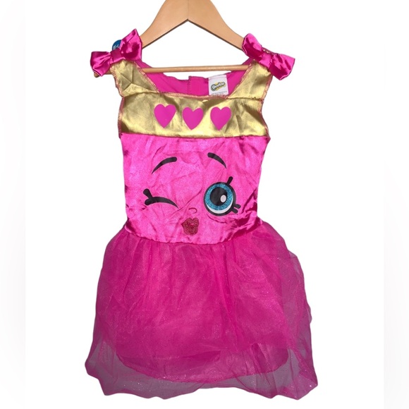 KIDS GIRLS LIPPY LIPS SHOPKINS HALLOWEEN COSTUME - Picture 4 of 7
